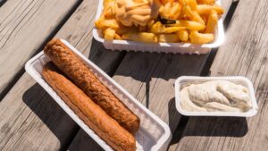 Friet en frikandellen